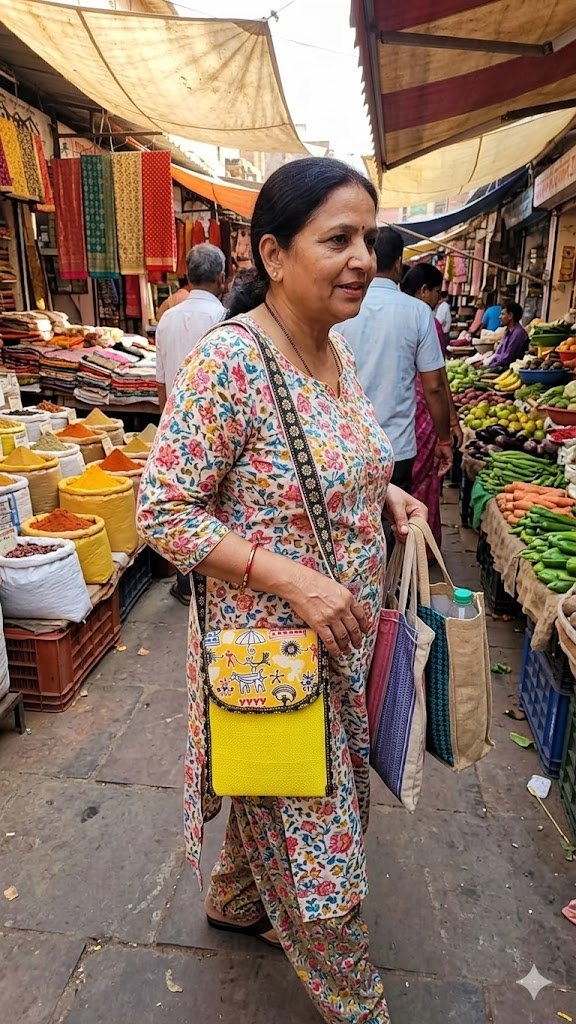 kajal jute pouches