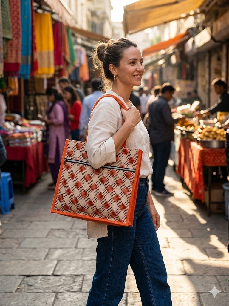 Puja jute bag