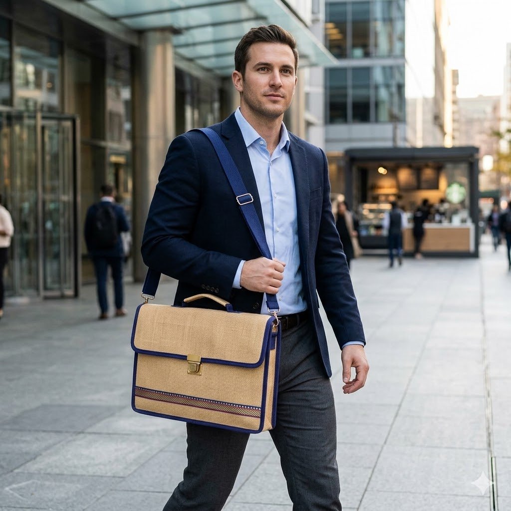 Eco-Friendly & Stylish Office LAPTOP BAG