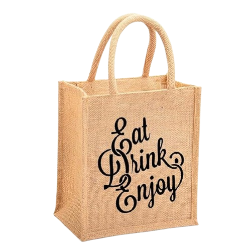 Jute tote bag